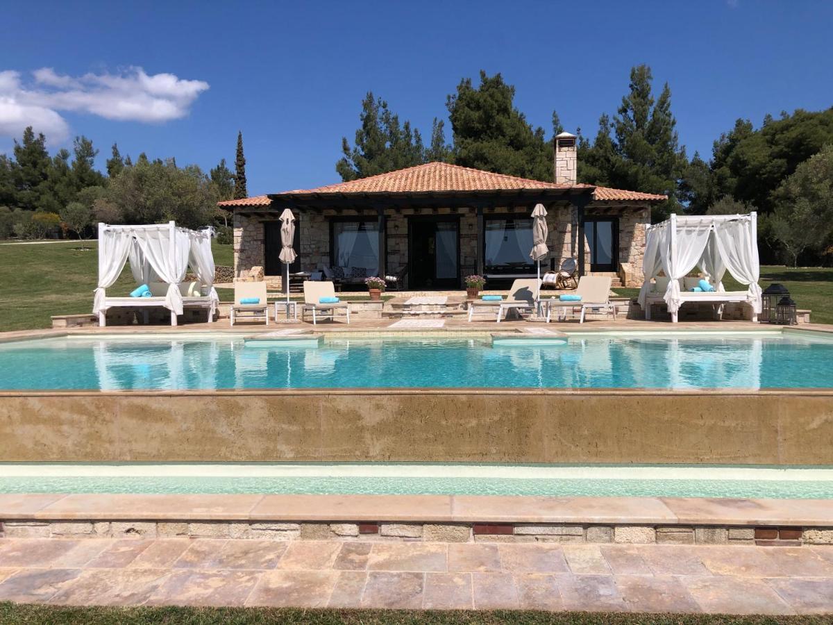 Sithonian Blue Royal Villa Nikiti  Extérieur photo