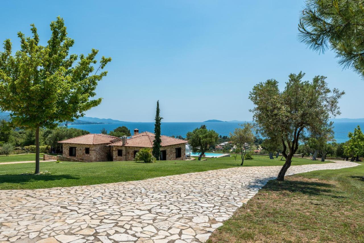 Sithonian Blue Royal Villa Nikiti  Extérieur photo